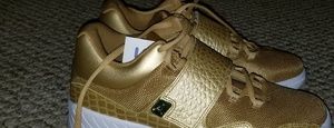 Air Jordan Metallic Gold/White